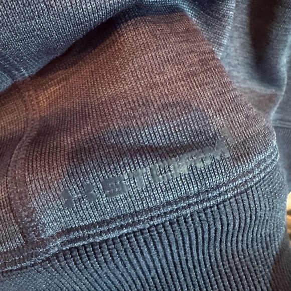 Under Armour Vest Mens Large Navy 1/4 Zip Sleeveless Golf Activewear - Picture 5 of 6